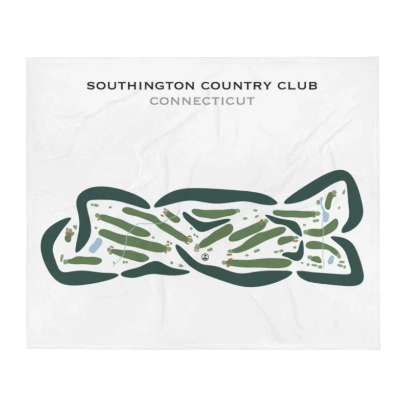 Southington Country Club, Connecticut - Printed Golf Courses