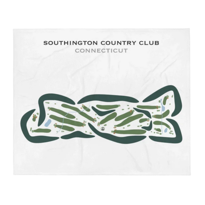 Southington Country Club, Connecticut - Printed Golf Courses