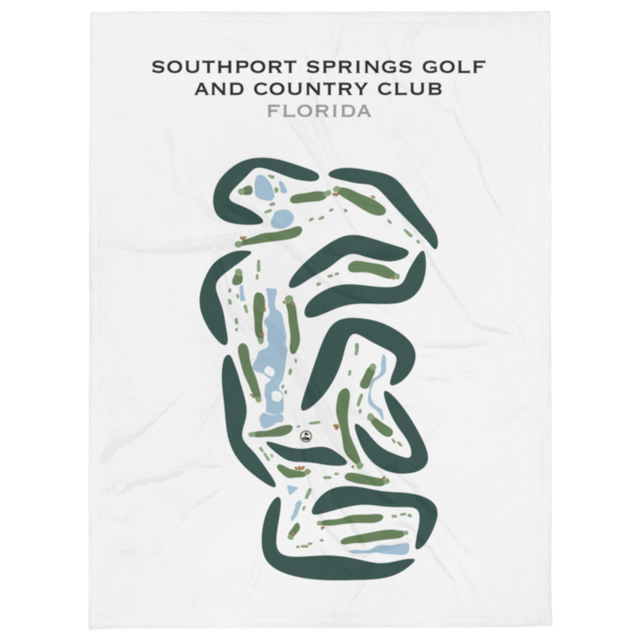Southport Springs Golf and Country Club, Florida - Printed Golf Courses