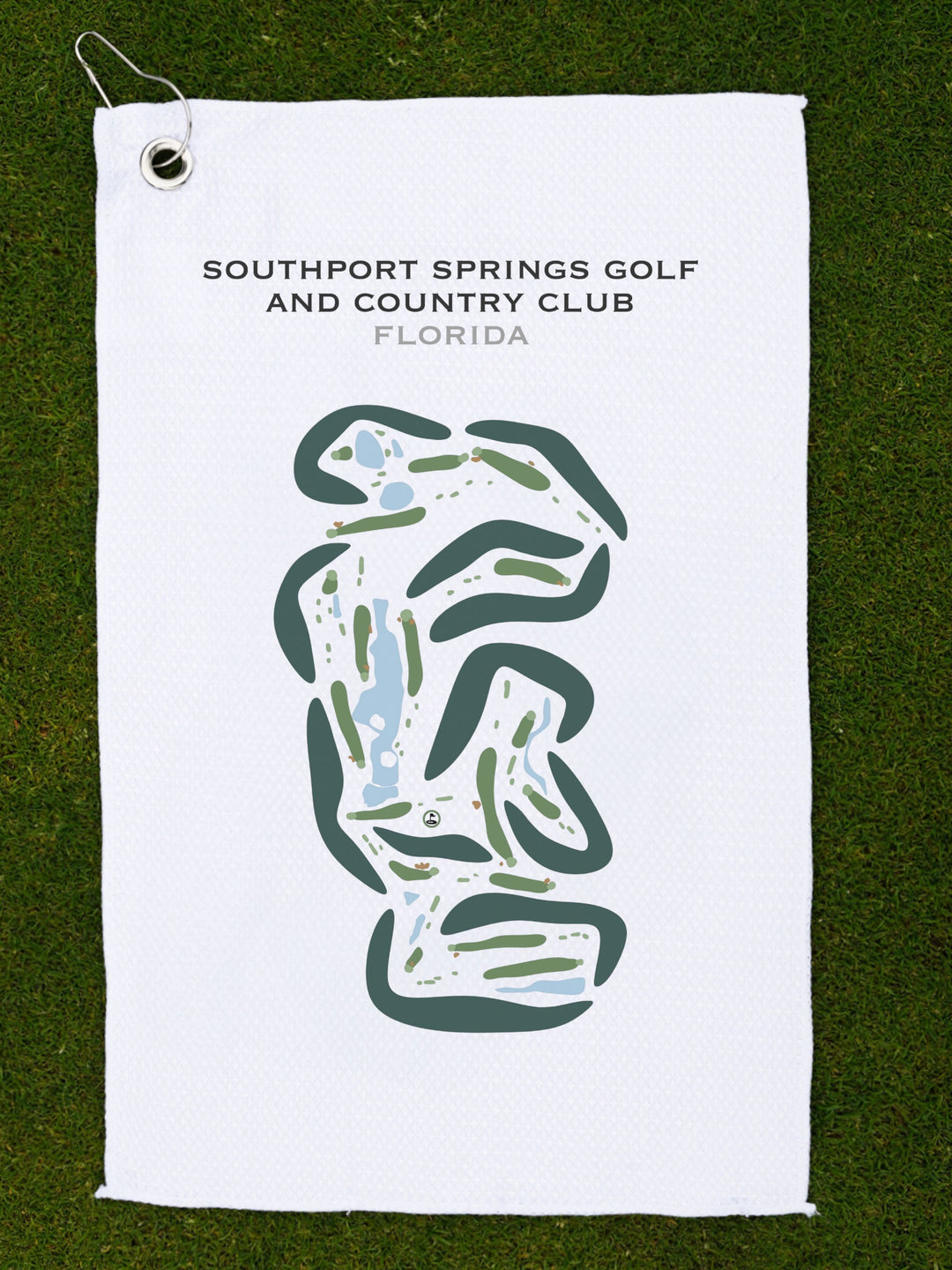 Southport Springs Golf and Country Club, Florida - Printed Golf Courses