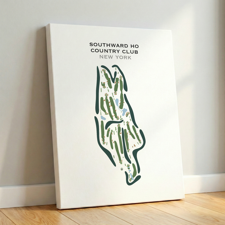 Southward Ho Country Club, New York - Printed Golf Course