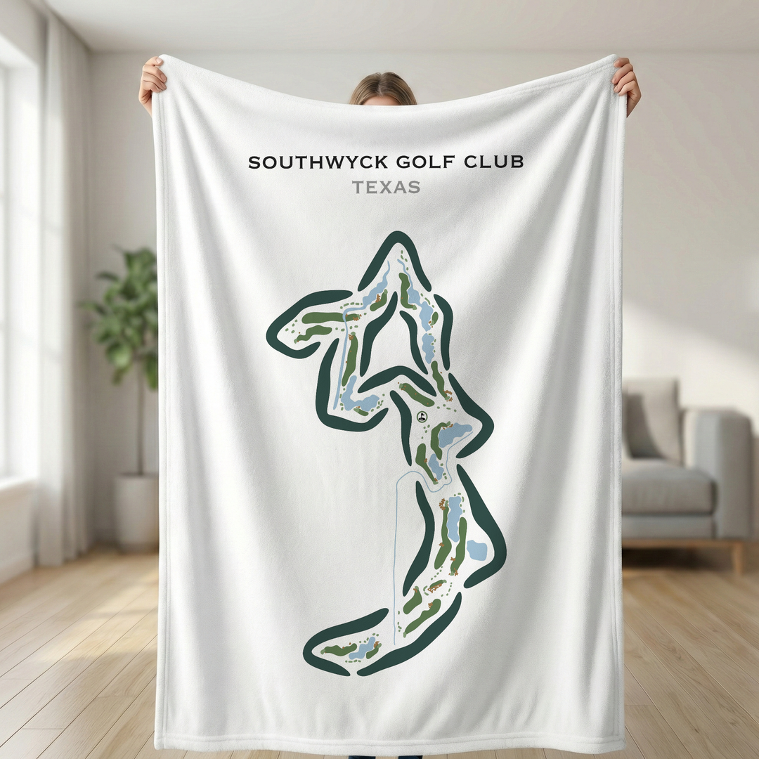 Southwyck Golf Club, Texas - Printed Golf Courses