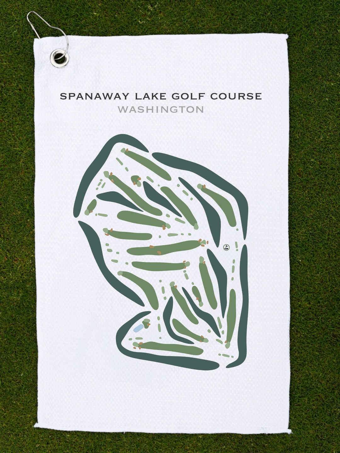 Lake Spanaway Golf Course, Washington - Printed Golf Courses