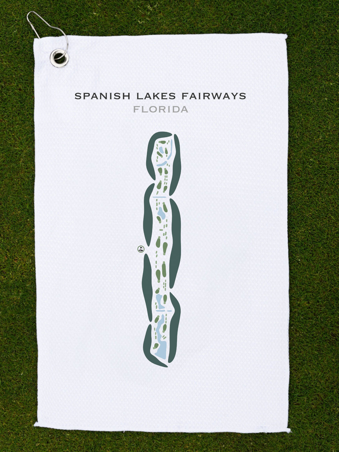 Spanish Lakes Fairways, Florida - Printed Golf Courses