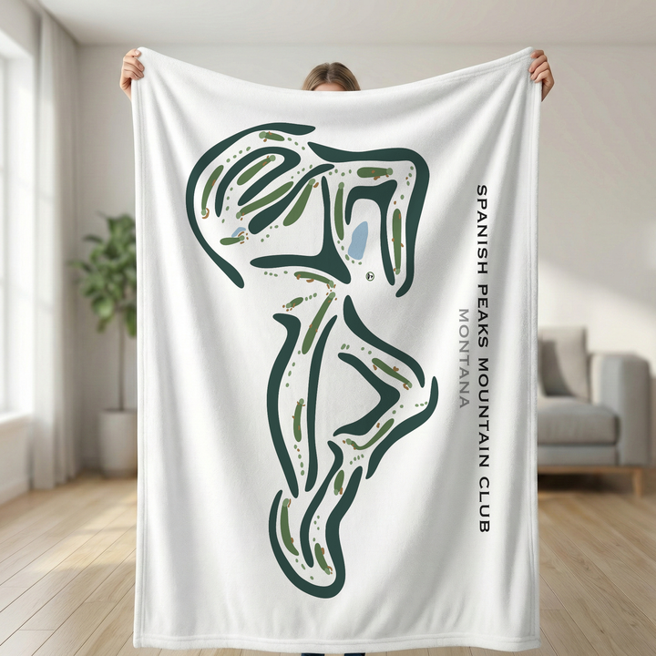 Spanish Peaks Mountain Club, Montana - Printed Golf Courses