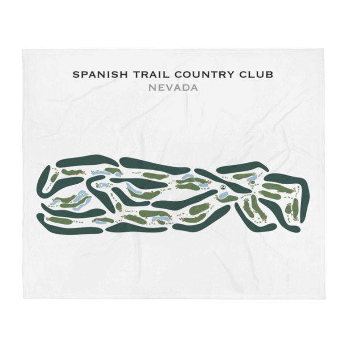 Spanish Trail Country Club, Nevada - Printed Golf Courses