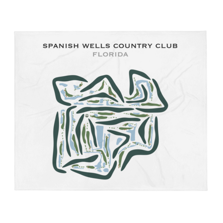 Spanish Wells Country Club, Florida - Printed Golf Courses