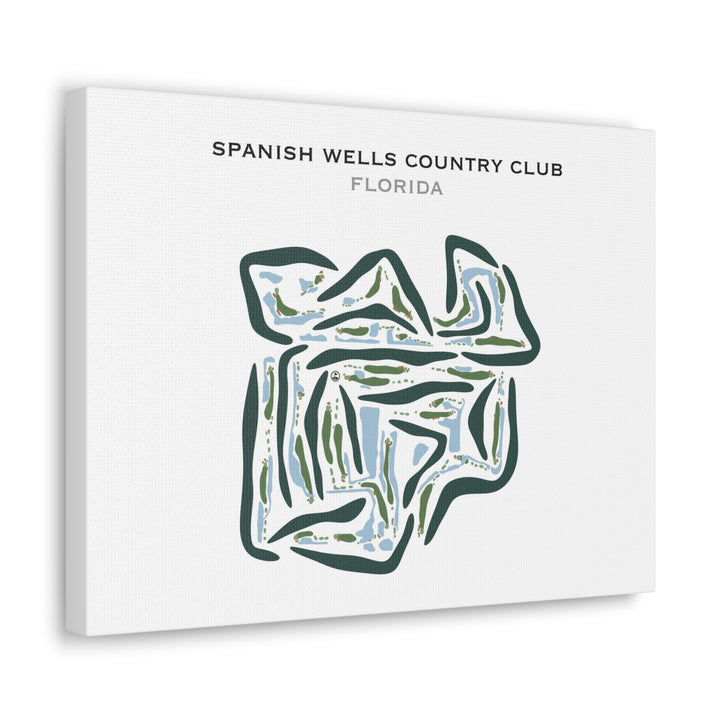 Spanish Wells Country Club, Florida - Printed Golf Courses