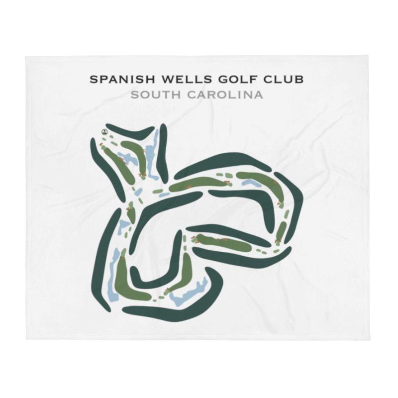 Spanish Wells Golf Club, South Carolina - Printed Golf Course