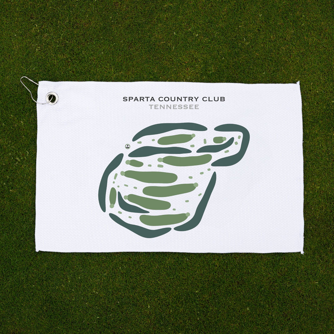 Sparta Country Club, Tennessee - Printed Golf Courses