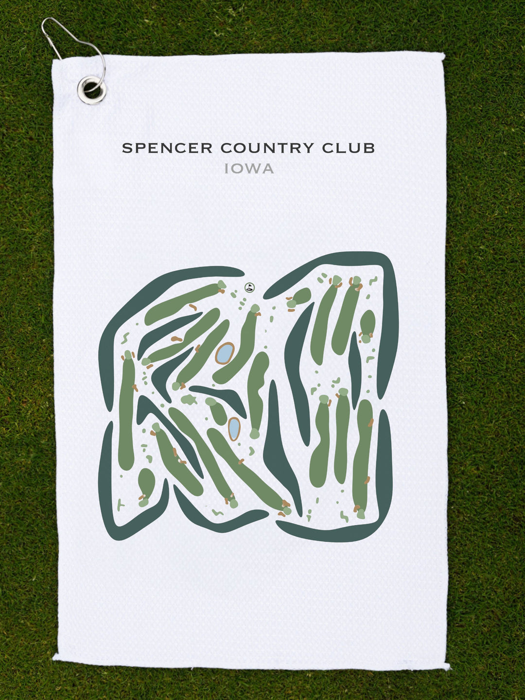 Spencer Country Club, Iowa - Printed Golf Courses