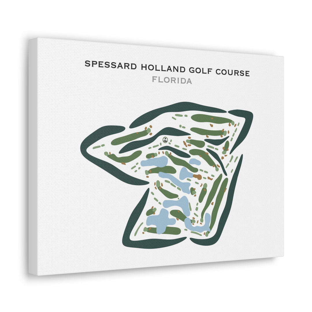 Spessard Holland Golf Course, Florida - Printed Golf Courses