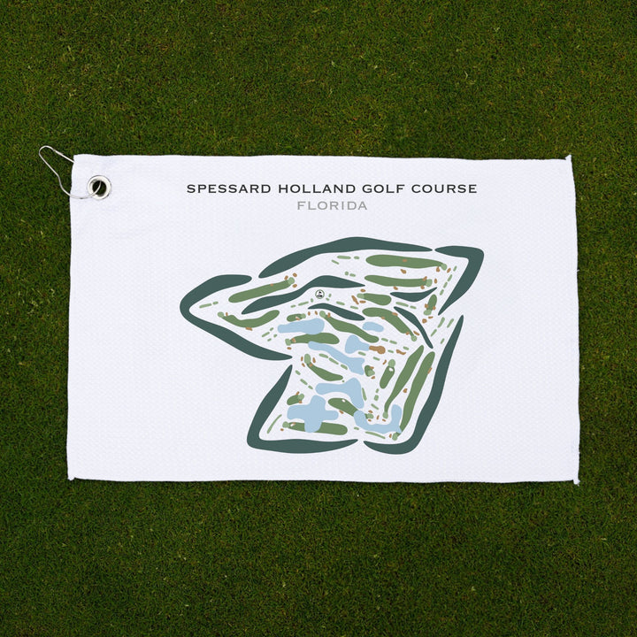 Spessard Holland Golf Course, Florida - Printed Golf Courses