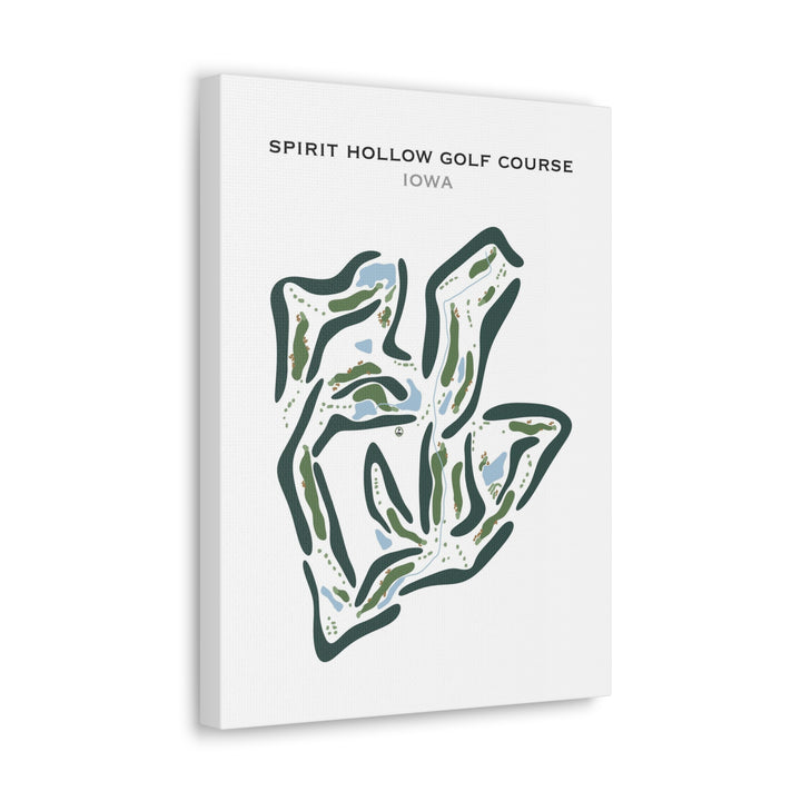 Spirit Hollow Golf Course, Iowa - Printed Golf Course