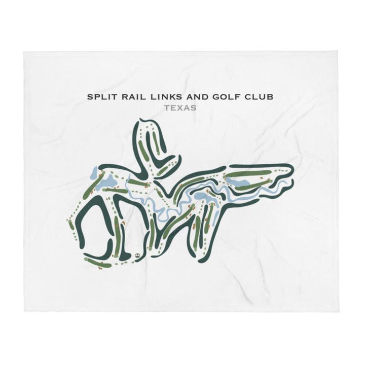 Split Rail Links & Golf Club, Texas - Printed Golf Courses - Golf Course Prints