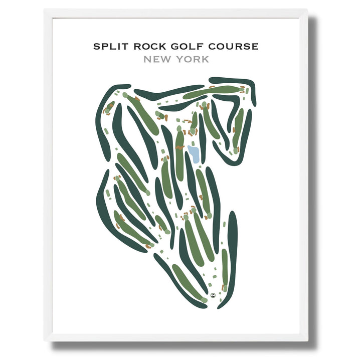 Split Rock Golf Course, New York - Printed Golf Course