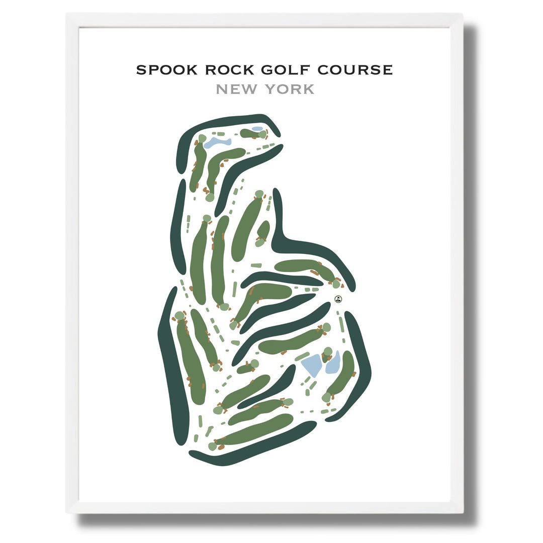 Spook Rock Golf Course, New York - Printed Golf Course