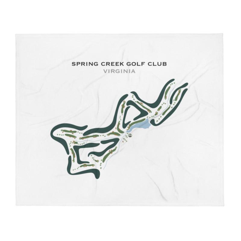Spring Creek Golf Club, Virginia - Printed Golf Courses - Golf Course Prints