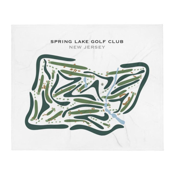 Spring Lake Golf Club, New Jersey - Printed Golf Courses - Golf Course Prints