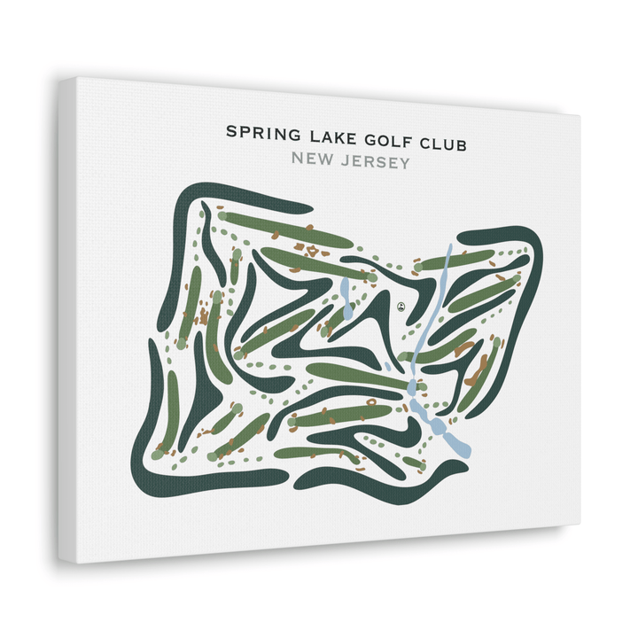 Spring Lake Golf Club, New Jersey - Printed Golf Courses - Golf Course Prints