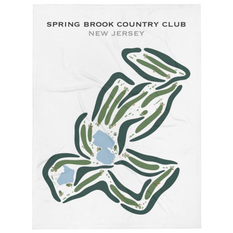 Spring Brook Country Club, New Jersey - Printed Golf Courses - Golf Course Prints