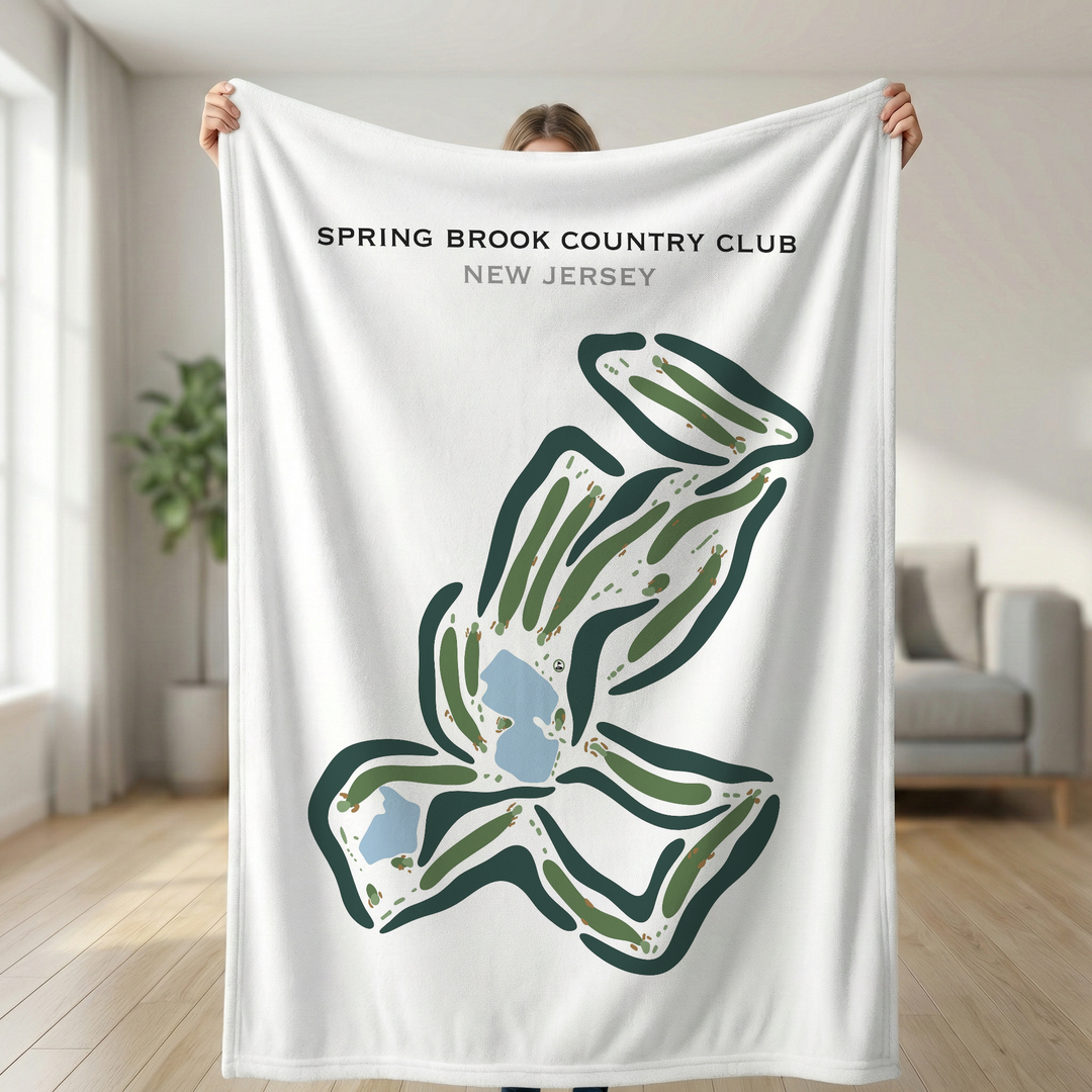 Spring Brook Country Club, New Jersey - Printed Golf Courses
