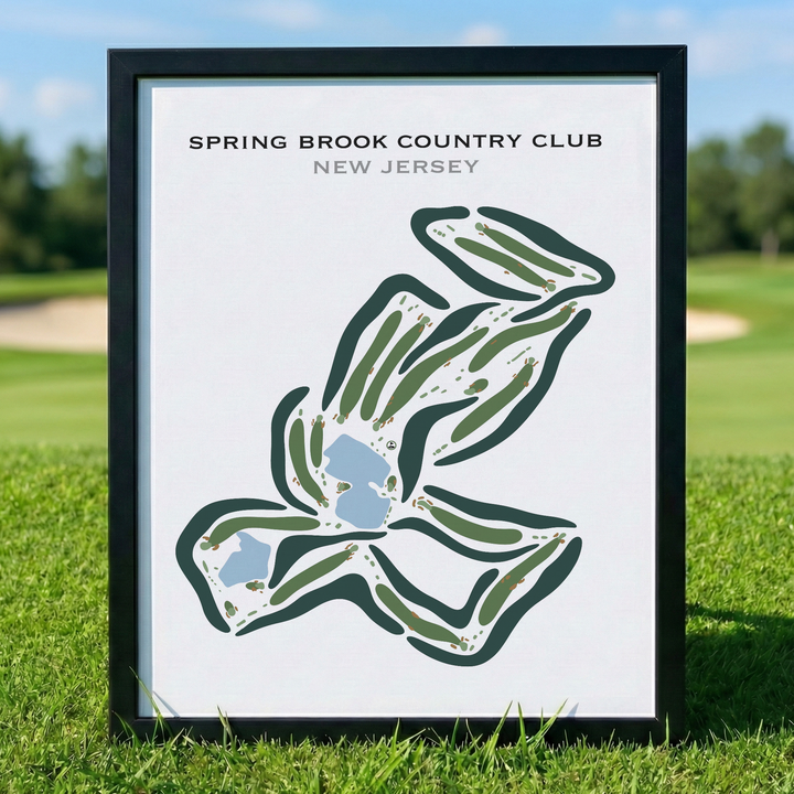 Spring Brook Country Club, New Jersey - Printed Golf Courses