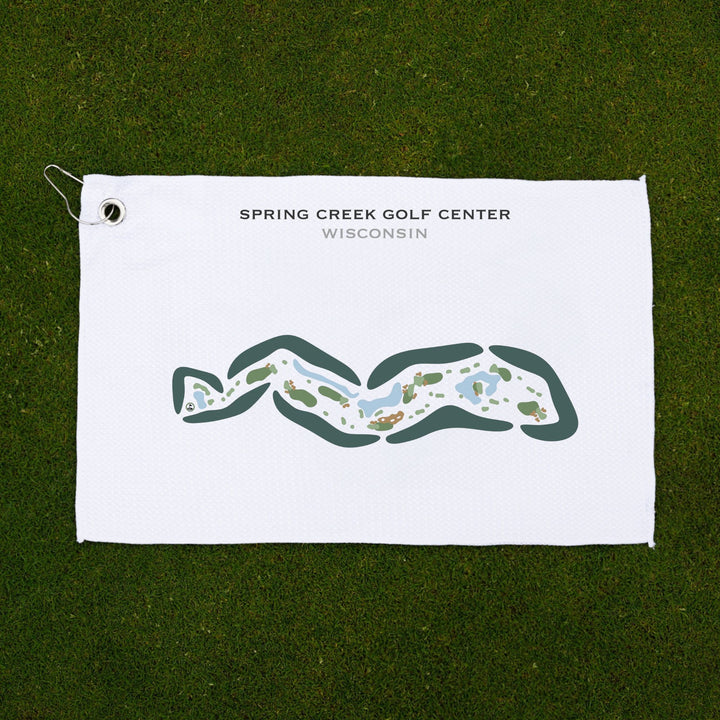 Spring Creek Golf Center, Wisconsin - Printed Golf Courses