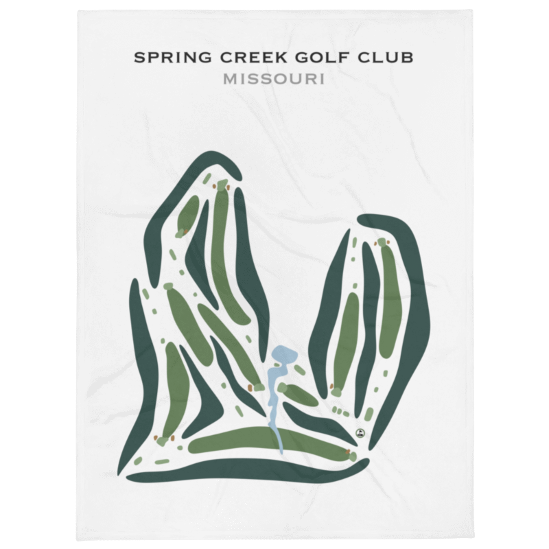 Spring Creek Golf Club, Missouri - Printed Golf Courses