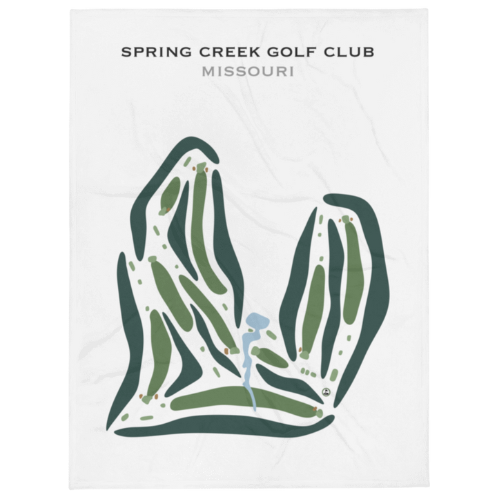 Spring Creek Golf Club, Missouri - Printed Golf Courses