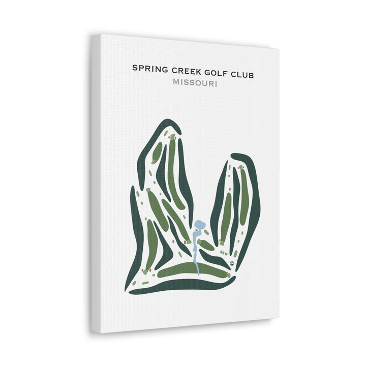 Spring Creek Golf Club, Missouri - Printed Golf Courses