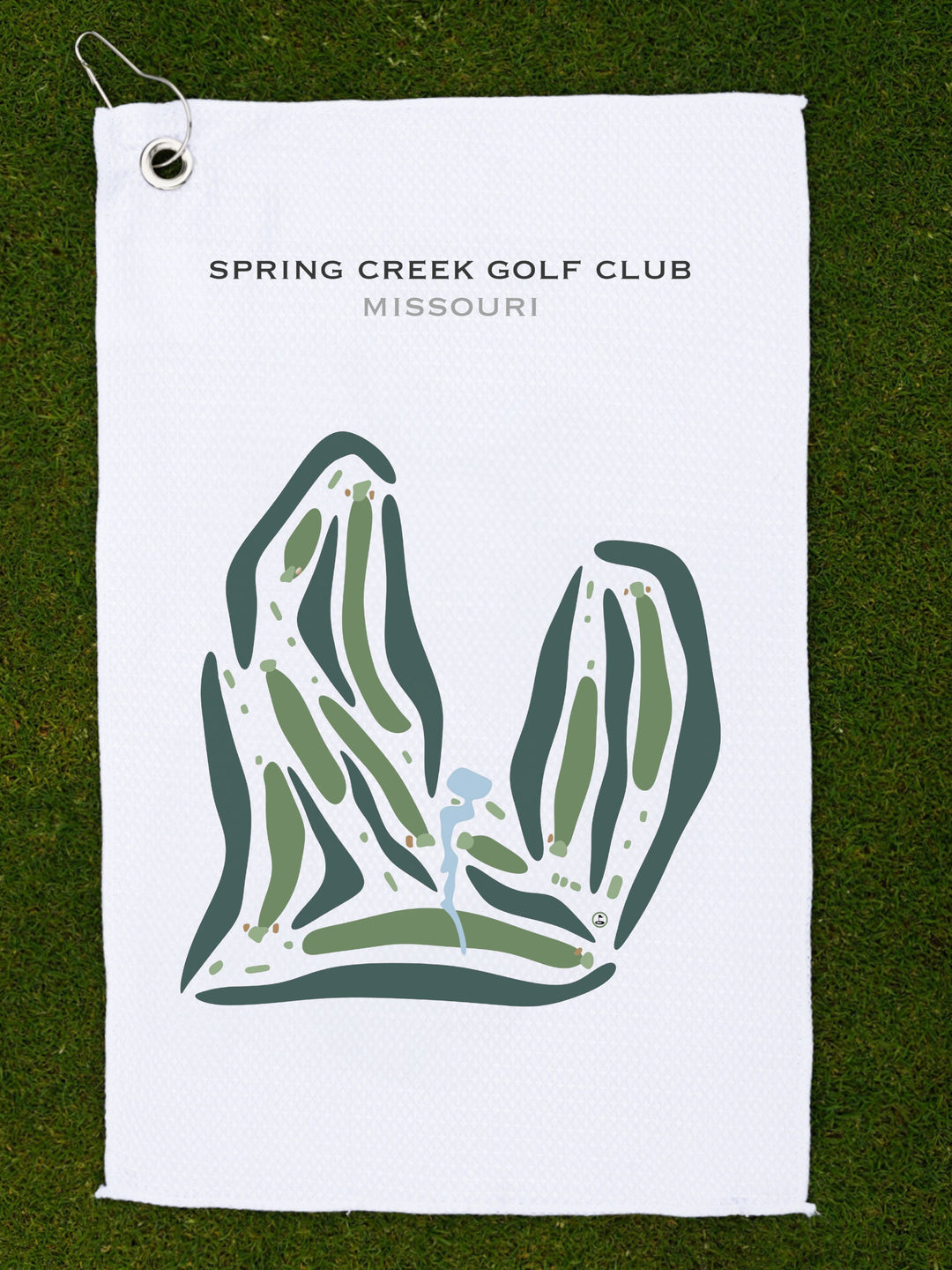 Spring Creek Golf Club, Missouri - Printed Golf Courses