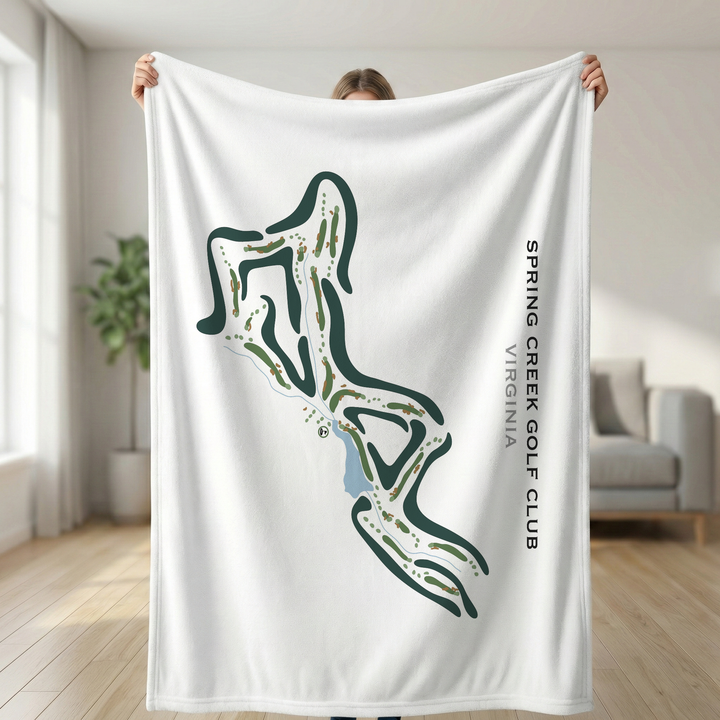 Spring Creek Golf Club, Virginia - Printed Golf Courses