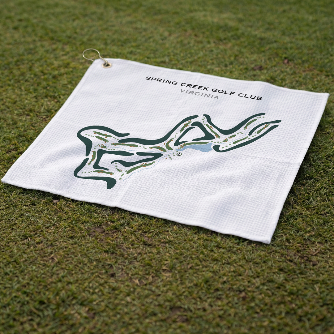 Spring Creek Golf Club, Virginia - Printed Golf Courses