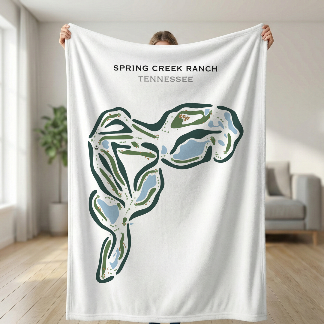 Spring Creek Ranch, Tennessee - Printed Golf Courses