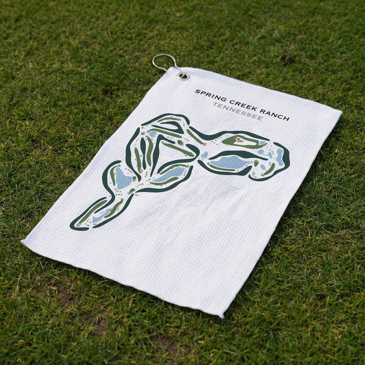 Spring Creek Ranch, Tennessee - Printed Golf Courses