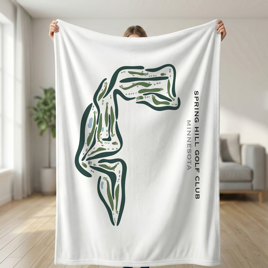 Spring Hill Golf Club, Minnesota - Printed Golf Courses
