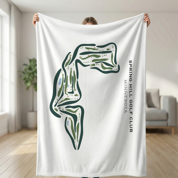 Spring Hill Golf Club, Minnesota - Printed Golf Courses