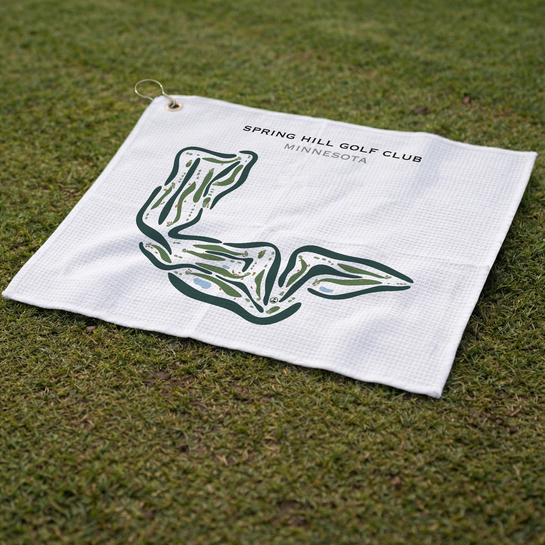 Spring Hill Golf Club, Minnesota - Printed Golf Courses