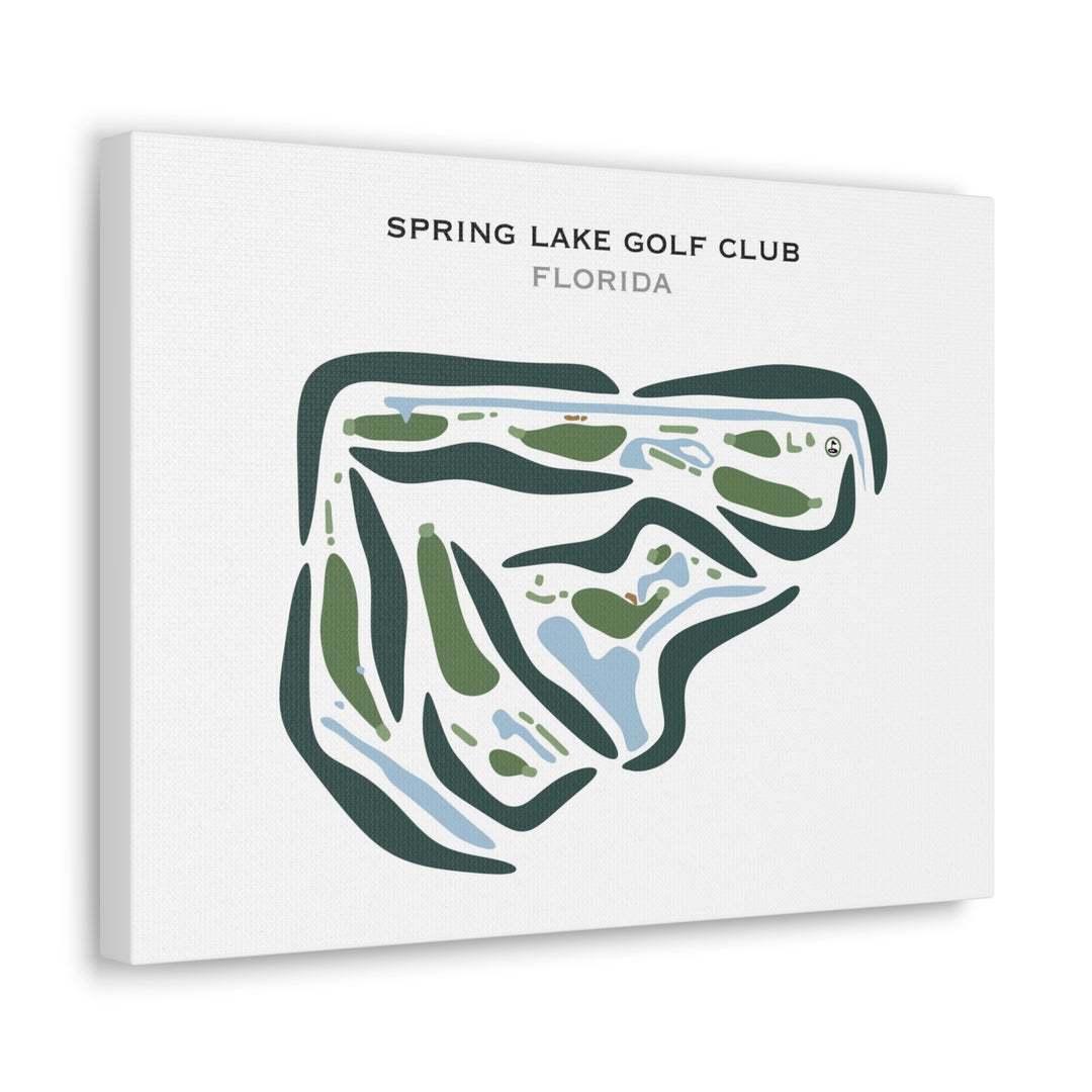 Spring Lake Golf Club, Florida - Printed Golf Courses