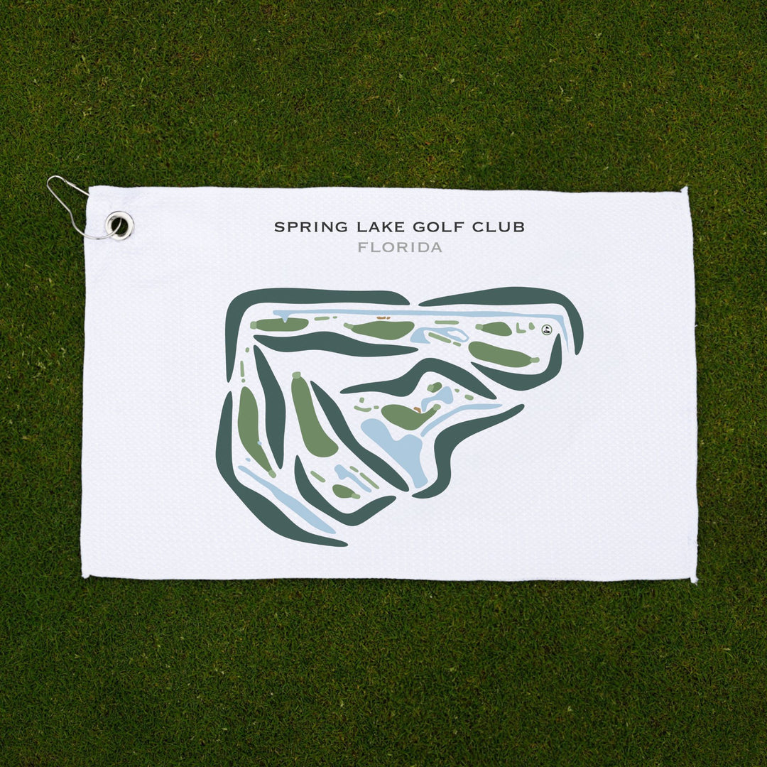 Spring Lake Golf Club, Florida - Printed Golf Courses