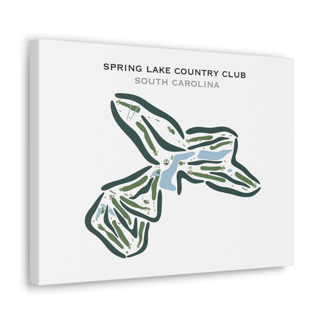 Spring Lake Country Club, South Carolina - Printed Golf Courses