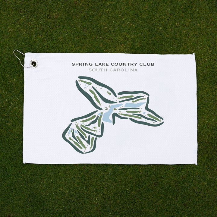 Spring Lake Country Club, South Carolina - Printed Golf Courses