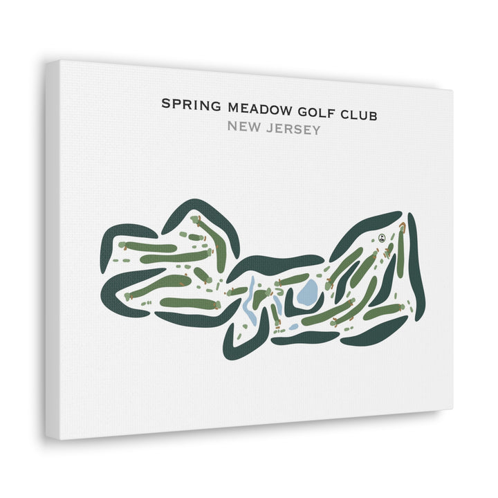 Spring Meadow Golf Club, New Jersey - Printed Golf Courses