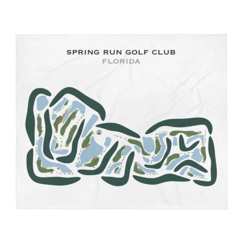 Spring Run Golf Club, Florida - Printed Golf Courses