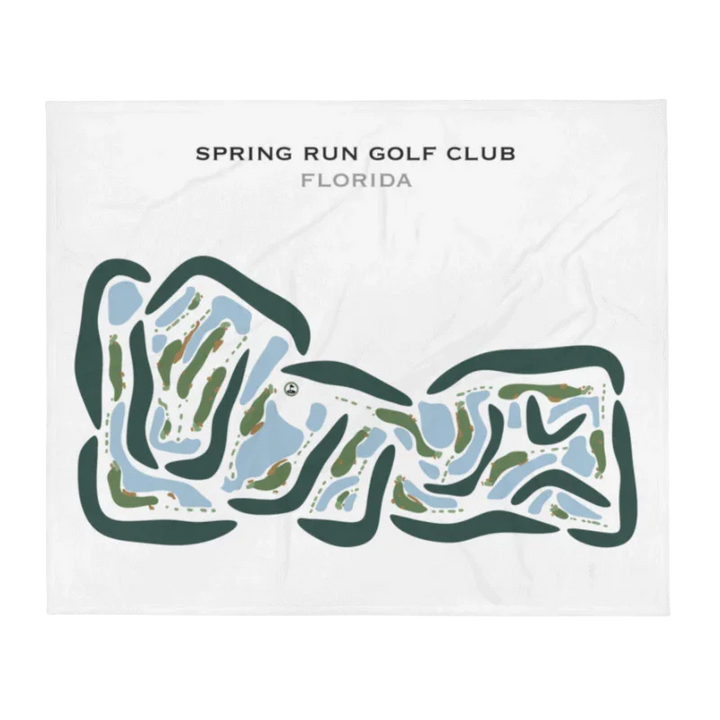 Spring Run Golf Club, Florida - Printed Golf Courses