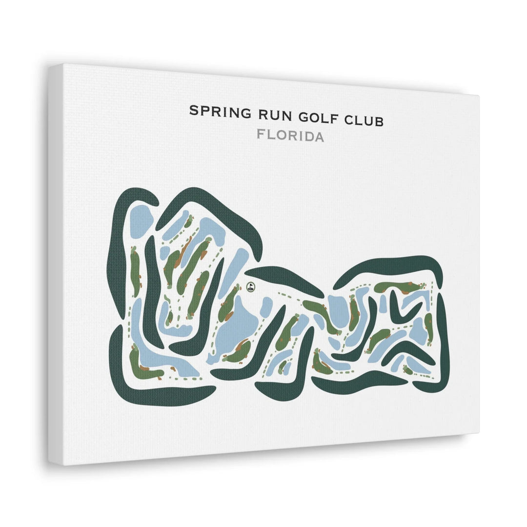 Spring Run Golf Club, Florida - Printed Golf Courses