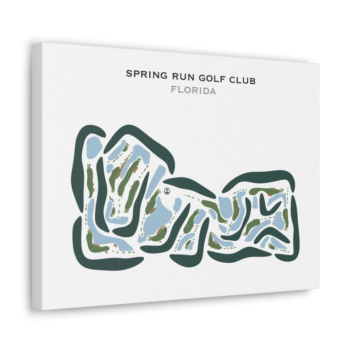 Spring Run Golf Club, Florida - Printed Golf Courses