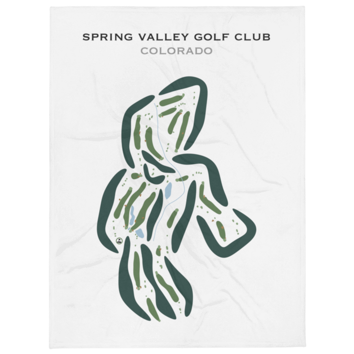 Spring Valley Golf Club, Colorado - Printed Golf Courses