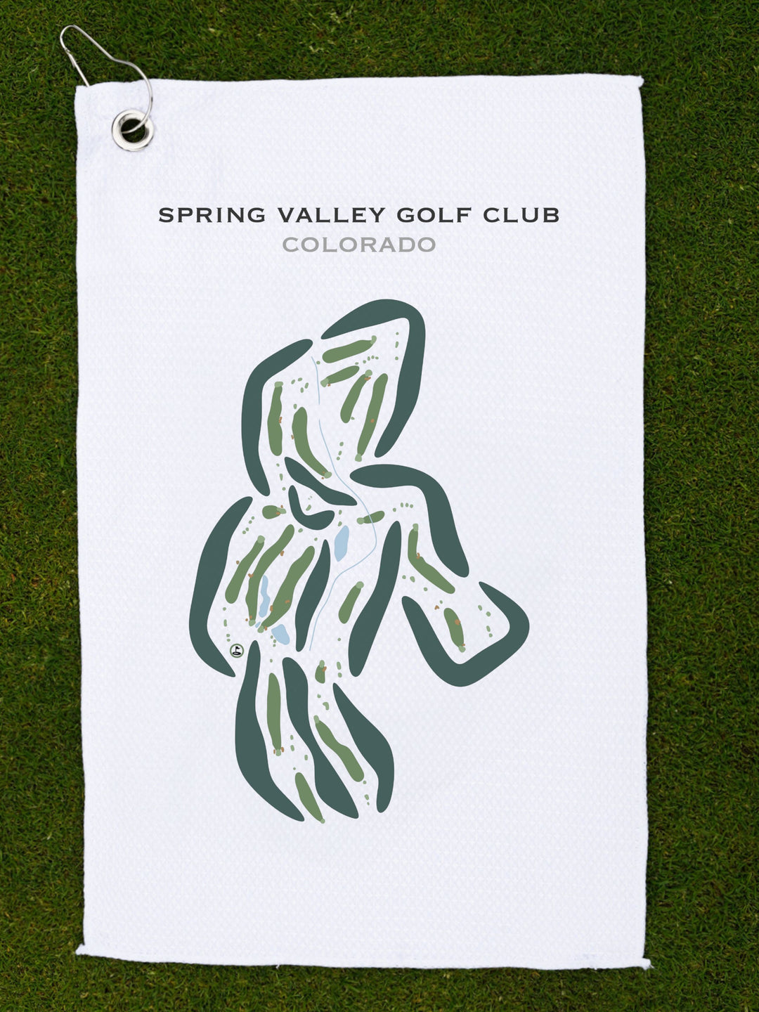 Spring Valley Golf Club, Colorado - Printed Golf Courses